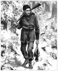 Kanadischer Trapper, 19. Jahrhundert
