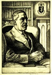 Porträt von Sir Cyril Norwood (1875-1956) 1932