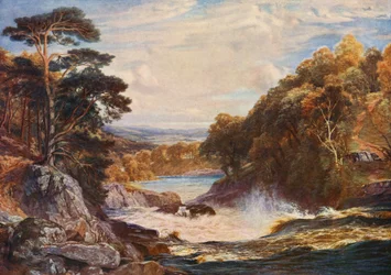 Wasserfälle von Tummel