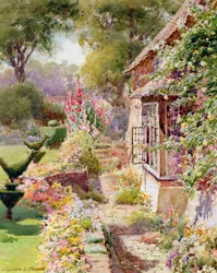 Kings Manor Garten in East Hendred, Oxon