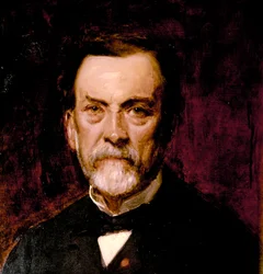Porträt von Louis Pasteur