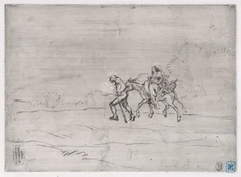 Flucht nach Ägypten, 1848