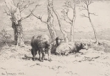 Schafe, 1868