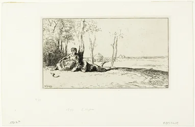 Erntearbeiter bei der Rast