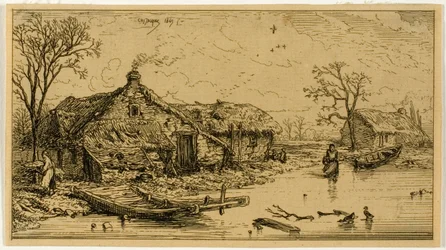 Der gefrorene Teich