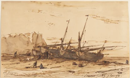Étretat, 1854