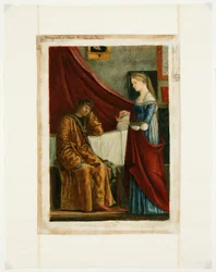 Die Zustimmung des Königs nach Carpaccio