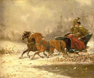 Heimkehr im Winter