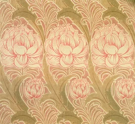 Tapete entworfen von Voysey, Viktorianisch