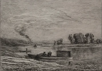 Das Boot in Conflans, 1866
