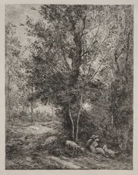 Der Hirte und die Hirtin, 1874