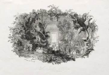 Der Wintergarten, 1842-1843