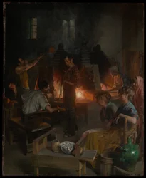 Glasbläser von Murano