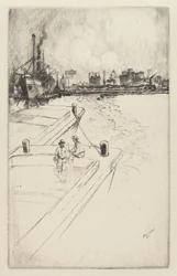 New York vom Hafen aus, 1905