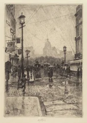 Regentag, Broadway