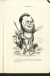 Illustration von Charles Gilbert-Martin (1839-1905) in Zeitgenössische Grimassen