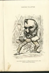 Illustration von Charles Gilbert-Martin (1839-1905) in Zeitgenössische Grimassen