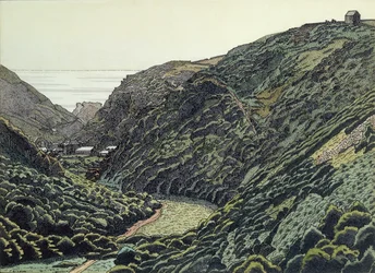 Das Valency-Tal, Boscastle, Cornwall