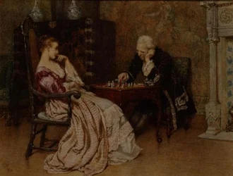Ein Schachspiel