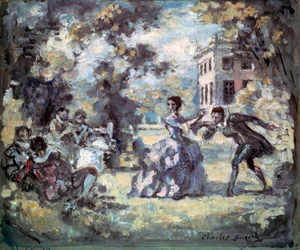 Liebesszene, ca. 1908