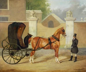 Herrenwagen: Ein Cabriolet, ca. 1820-30