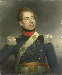 Christian Edouard Fraser (1812-79), Zweiter Leutnant des 5. Dragonerregiments