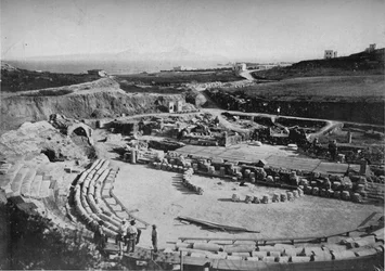 Karthago. Das Amphitheater, um 1913