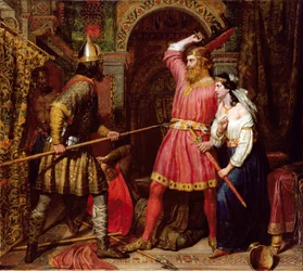 Ermordung von Alboin, König der Langobarden