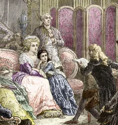 Der Salon von Suzanne Curchod und Madame Necker