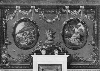 An der Westwand: Roter Rückzugsraum