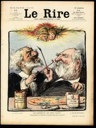Cover von „Le Rire“, Satirisch in Farben