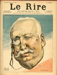 Cover von „Das Lachen“, satirisch in Farben