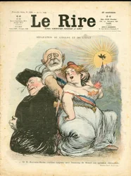 Titelblatt von „The Laughter“, Nummer 120, Satirique en Couleurs