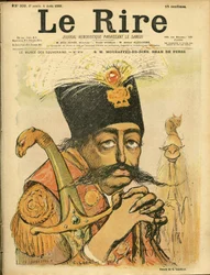 Illustration von Charles Leandre (1862-1934) für das Cover von Le Rire
