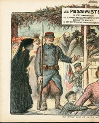 La Baionnette, Satirisch in Farben
