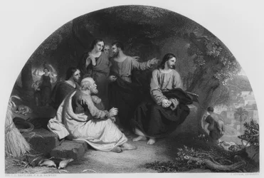 Christus beklagt Jerusalem, aus dem Bild in der Vernon-Galerie (Gravur)