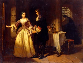 Der Abschied von Lord William und Lady Rachel Russell im Jahr 1683