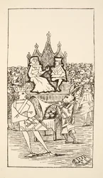 Prozess des Herzbuben, Illustration aus 