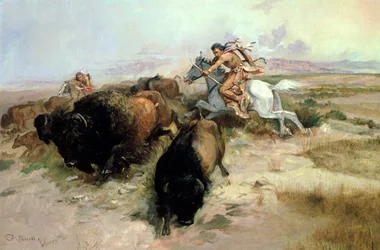 Büffeljagd