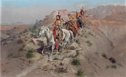 Auf dem Kriegspfad, 1895