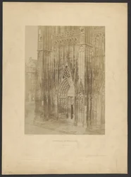 Kathedrale von Straßburg. Großes Portal.