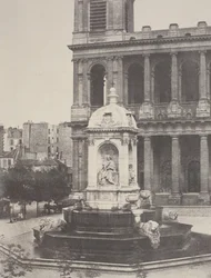 Brunnen bei St. Sulpice, 1851