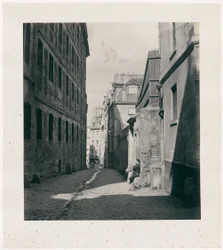 Rue Chartière (Sackgasse Chartière) von der Rue de Reims