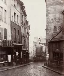 Rue de la Montagne-Sainte-Geneviève nahe der Kreuzung Rue LaPlace