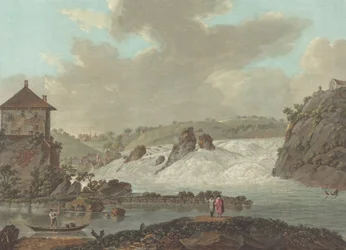 Rheinfall bei Schaffhausen, ca. 1784