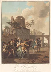 La Rixe Die Schlägerei, ca. 1792