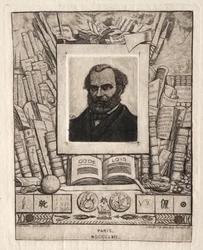 Armand Gueraud aus Nantes, Drucker und Literat, 1862