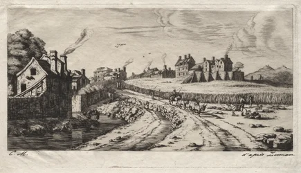 Eingang zum Faubourg, Saint-Marceau, Paris