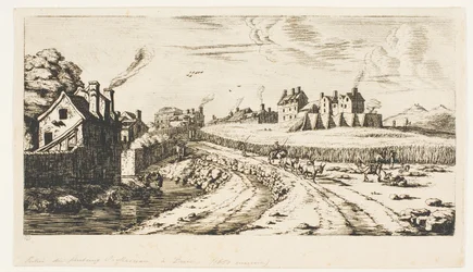 Eingang zum Vorort Saint-Marceau, Paris