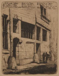 Die Straße der bösen Jungen - 1854